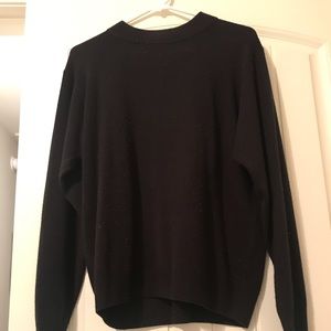 Classic black sweater